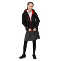 Black-Classic Red - Lifestyle - Regatta Childrens-Kids Ablaze 3 Layer Soft Shell Jacket