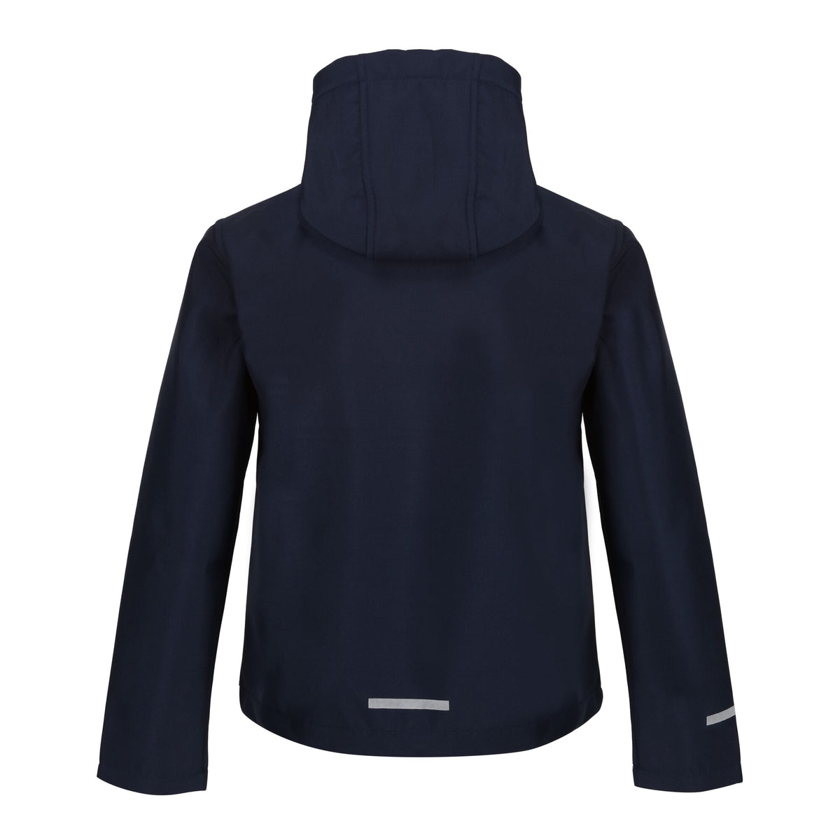 Navy-New Royal - Back - Regatta Professional Childrens-Kids 3 Layer Soft Shell Jacket
