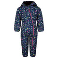 Snowflake - Front - Dare 2B Baby Bambino II Ditsy Print Waterproof Snowsuit