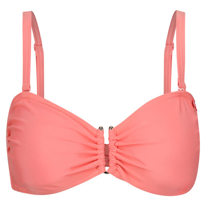 Shell Pink - Front - Regatta Womens-Ladies Aceana III Bikini Top