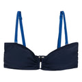 Navy-Brightest Blue - Front - Regatta Womens-Ladies Aceana III Bikini Top