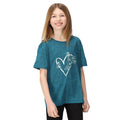 Gulfstream - Lifestyle - Regatta Childrens-Kids Findley Keep Going Heart Marl T-Shirt
