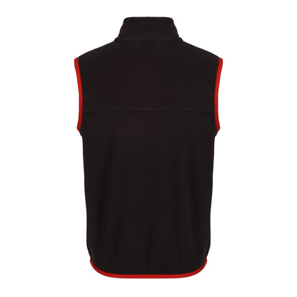 Black - Back - Regatta Professional Childrens-Kids Microfleece Body Warmer