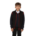 Black - Side - Regatta Professional Childrens-Kids Microfleece Body Warmer