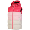 Berry Pink-Pale Mauve - Side - Regatta Childrens-Kids Jolly Padded Gilet