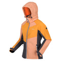 Apricot Crush-Orange Pepper - Side - Regatta Womens-Ladies Desoto IX Soft Shell Jacket