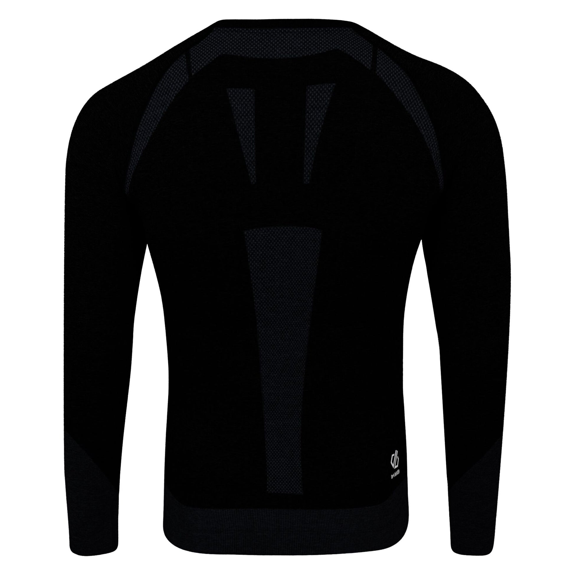 Black - Back - Dare 2B Mens In The Zone II Wicker Base Layer Top