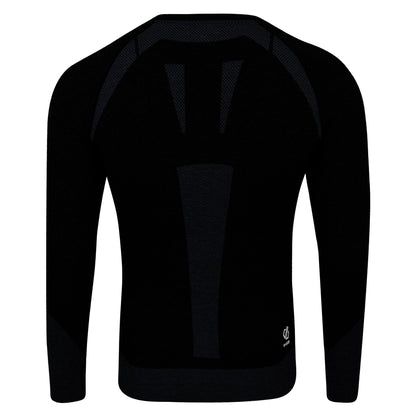 Black - Back - Dare 2B Mens In The Zone II Wicker Base Layer Top