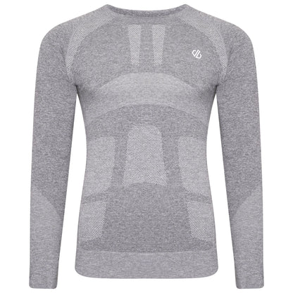Charcoal Grey Marl - Front - Dare 2B Mens In The Zone II Wicker Base Layer Top
