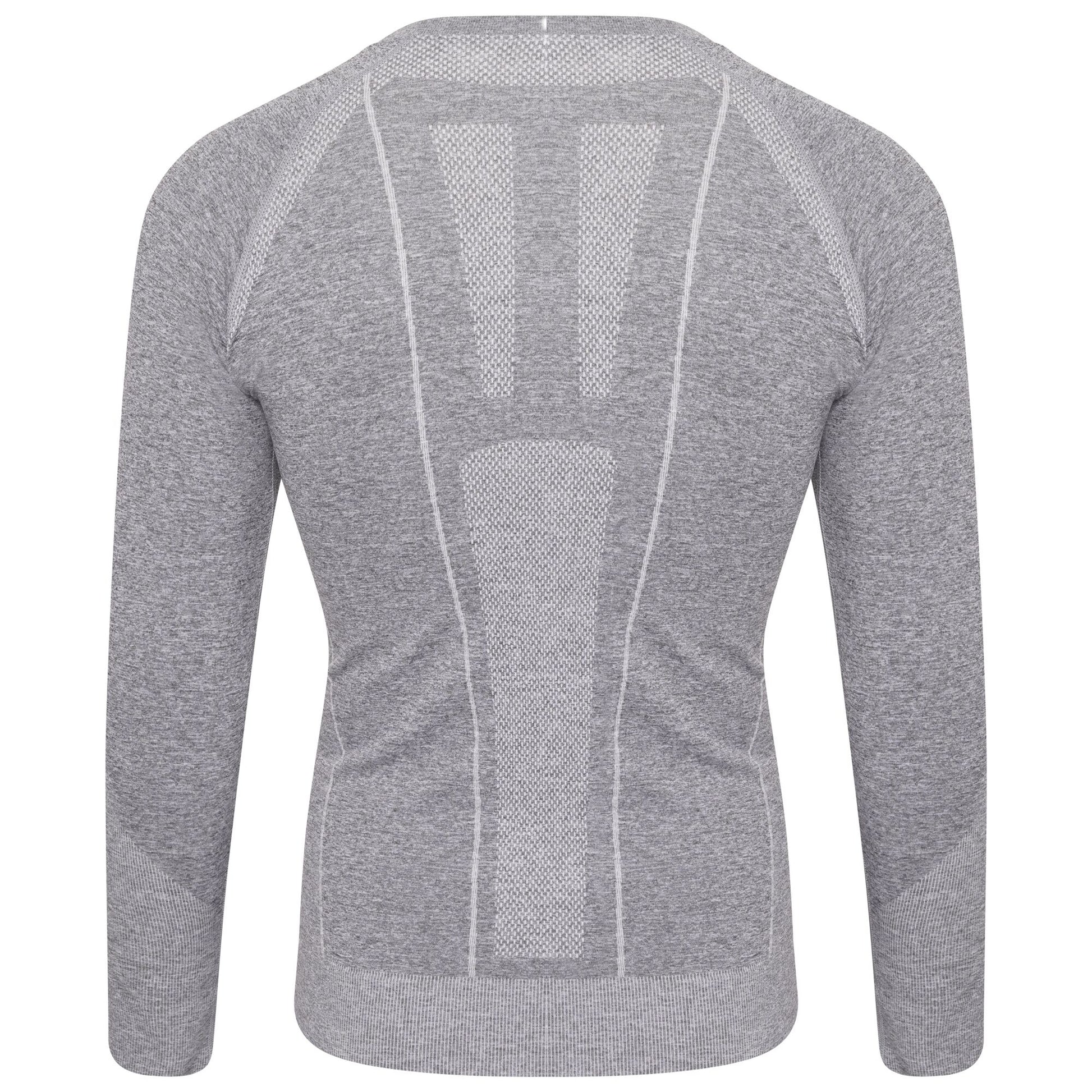 Charcoal Grey Marl - Back - Dare 2B Mens In The Zone II Wicker Base Layer Top