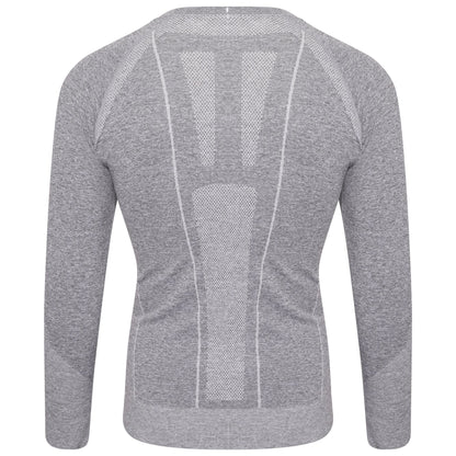 Charcoal Grey Marl - Back - Dare 2B Mens In The Zone II Wicker Base Layer Top
