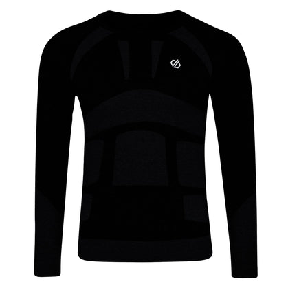 Black - Front - Dare 2B Mens In The Zone II Wicker Base Layer Top