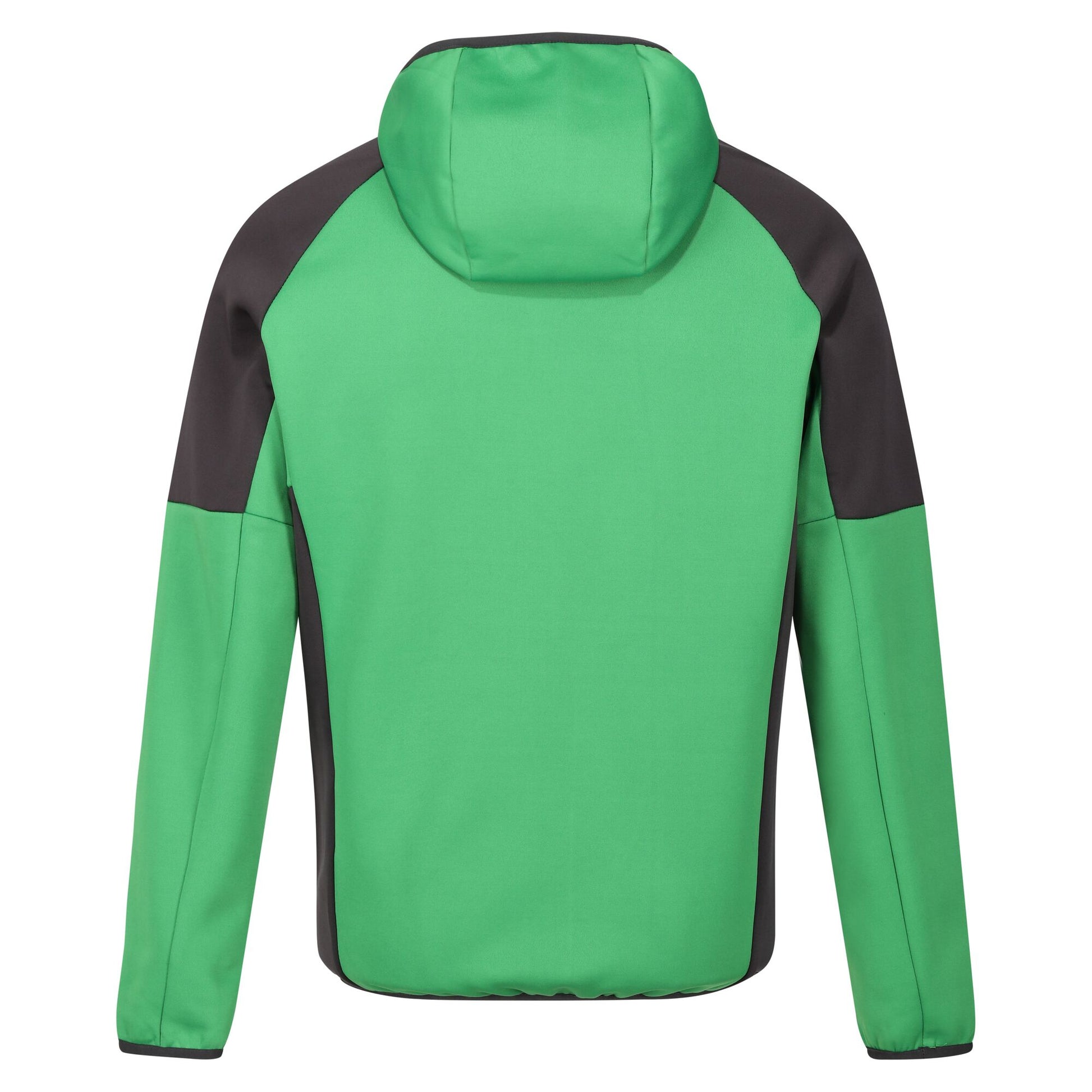 Jasmine Green-Field Green - Back - Regatta Mens Attare II Extol Stretch Hooded Jacket
