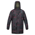 Tartan - Front - Regatta Mens Christian Lacroix Laurus Grid Padded Waterproof Jacket