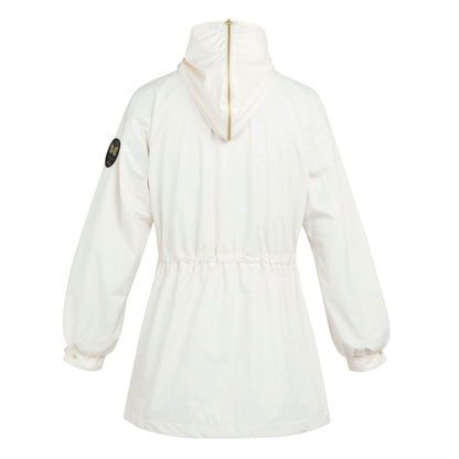 White - Back - Regatta Womens-Ladies Christian Lacroix Bernis Pearl Waterproof Jacket