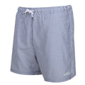 Dark Denim - Side - Regatta Mens Loras Stripe Swim Shorts