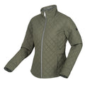 Four Leaf Clover - Side - Regatta Womens-Ladies Carmine Quilted Padded Jacket