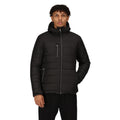 Black-Seal Grey - Side - Regatta Mens Navigate Thermal Padded Jacket