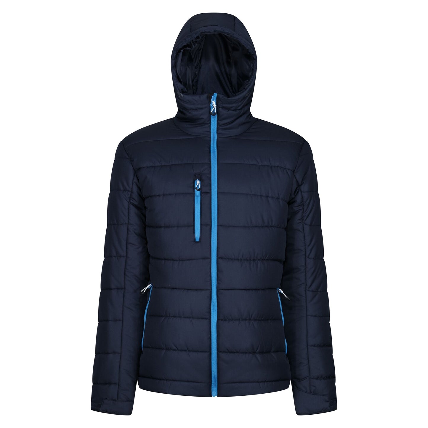 Navy-French Blue - Front - Regatta Professional Mens Thermal Padded Jacket
