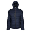 Navy-Seal Grey - Front - Regatta Mens Navigate Thermal Padded Jacket