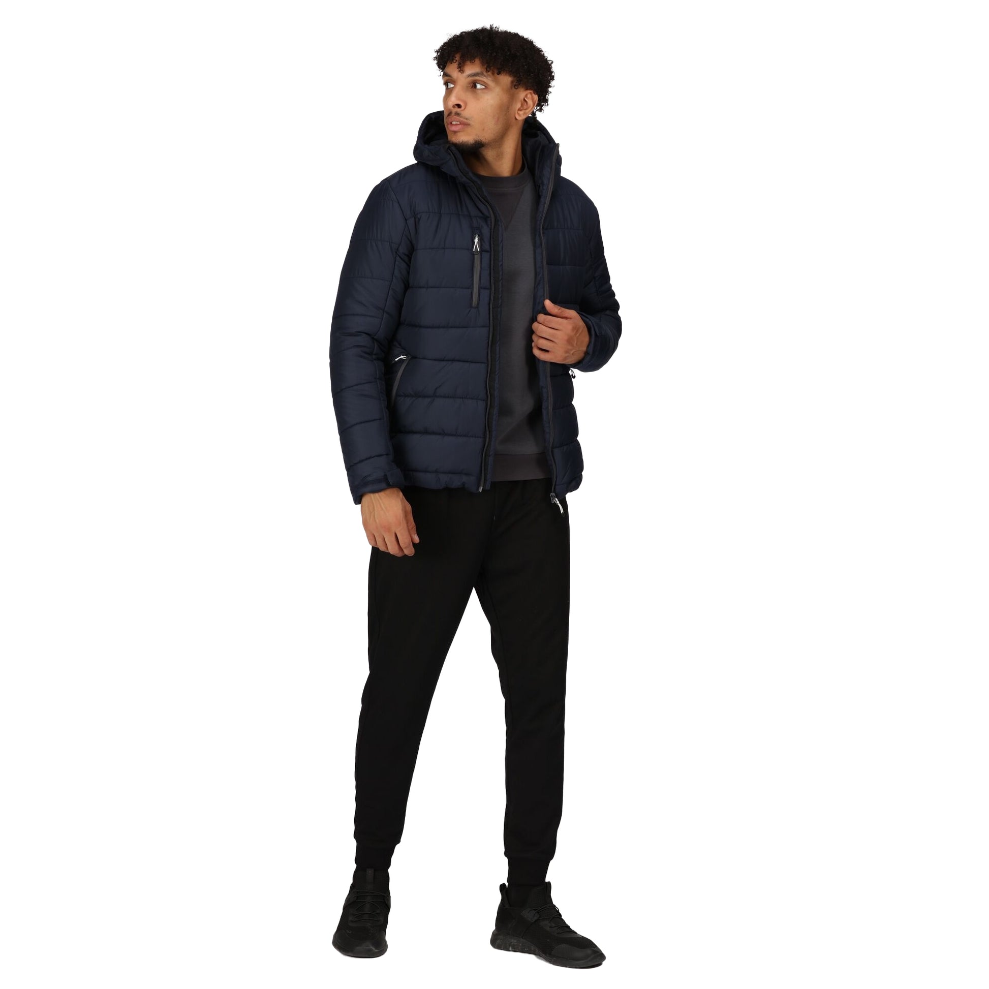 Navy-Seal Grey - Lifestyle - Regatta Professional Mens Thermal Padded Jacket