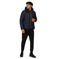 Navy-Seal Grey - Lifestyle - Regatta Mens Navigate Thermal Padded Jacket