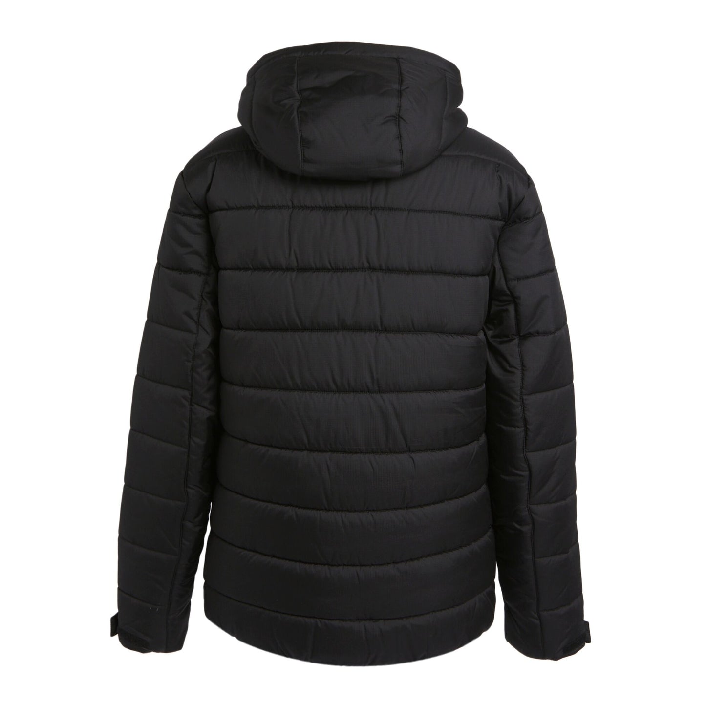 Black-Lime Green - Back - Regatta Professional Mens Thermal Padded Jacket