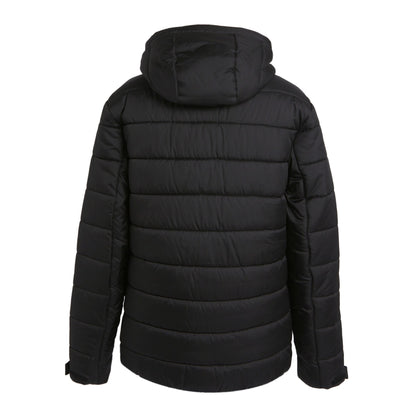 Black-Lime Green - Back - Regatta Professional Mens Thermal Padded Jacket