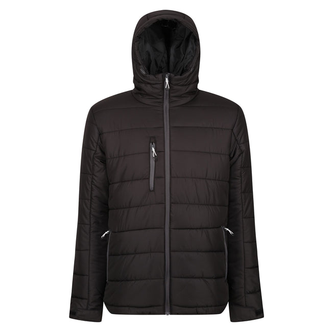 Black-Seal Grey - Front - Regatta Professional Mens Thermal Padded Jacket