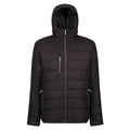 Black-Seal Grey - Front - Regatta Mens Navigate Thermal Padded Jacket