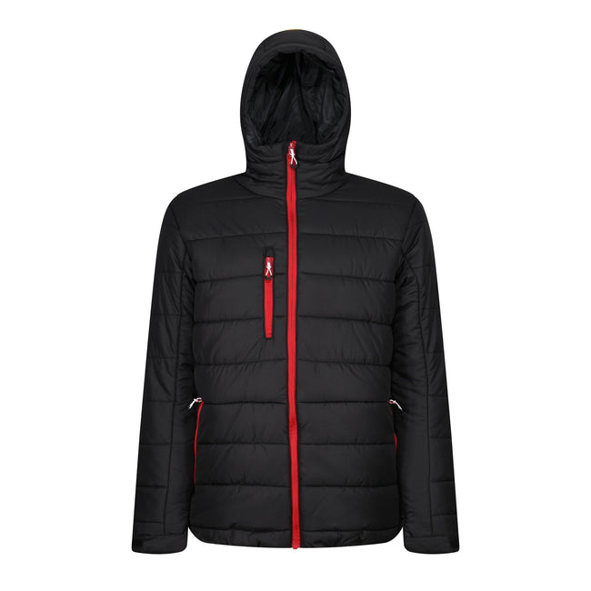 Black-Classic Red - Front - Regatta Professional Mens Thermal Padded Jacket