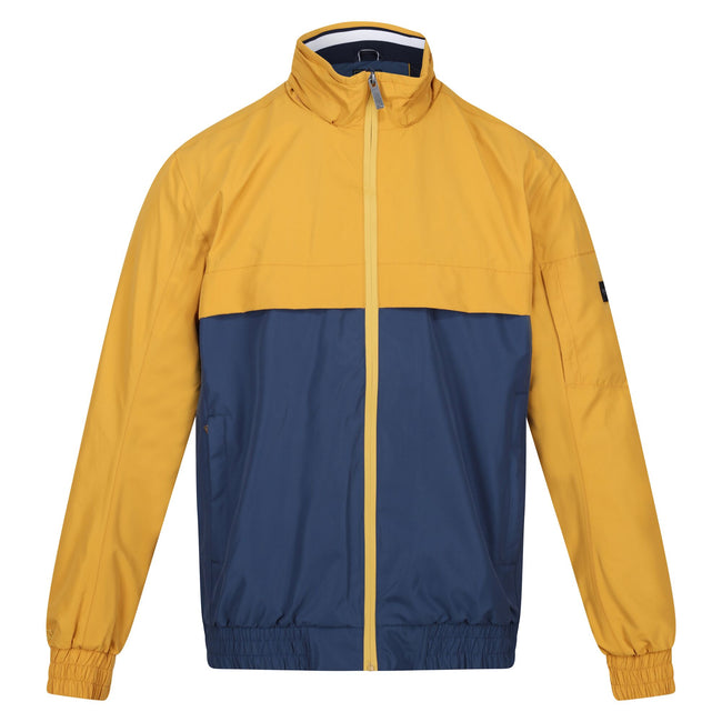 Colour block sales waterproof jacket