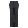 Seal Grey-Black - Front - Regatta Childrens-Kids Sorcer VI Hiking Trousers