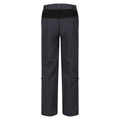 Seal Grey-Black - Back - Regatta Childrens-Kids Sorcer VI Hiking Trousers