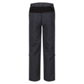 Seal Grey-Black - Back - Regatta Childrens-Kids Sorcer VI Hiking Trousers