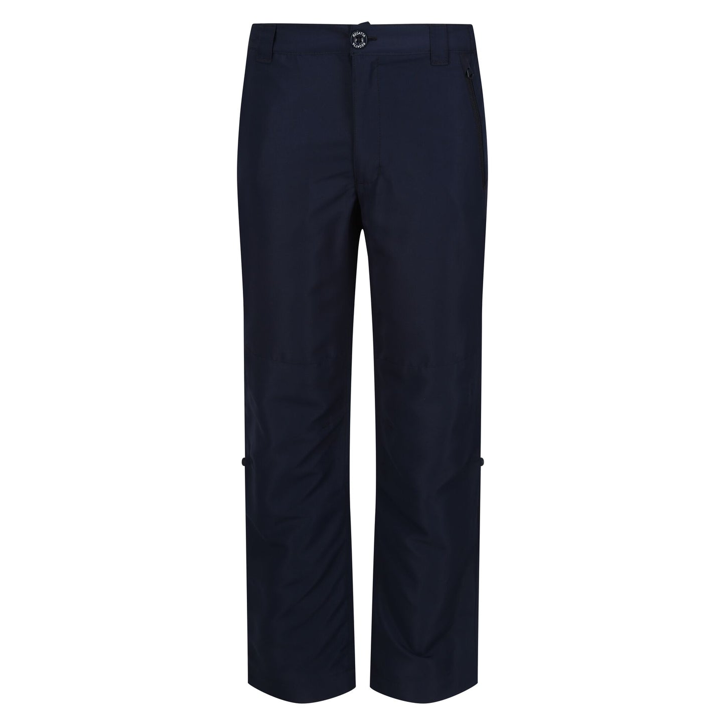 Navy - Front - Regatta Childrens-Kids Sorcer VI Hiking Trousers