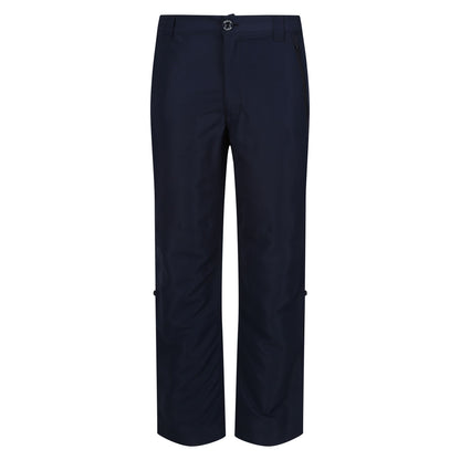 Navy - Front - Regatta Childrens-Kids Sorcer VI Hiking Trousers