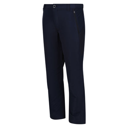 Navy - Side - Regatta Childrens-Kids Sorcer VI Hiking Trousers