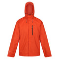Rusty Orange - Front - Regatta Mens Baslow Waterproof Jacket