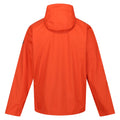 Rusty Orange - Back - Regatta Mens Baslow Waterproof Jacket
