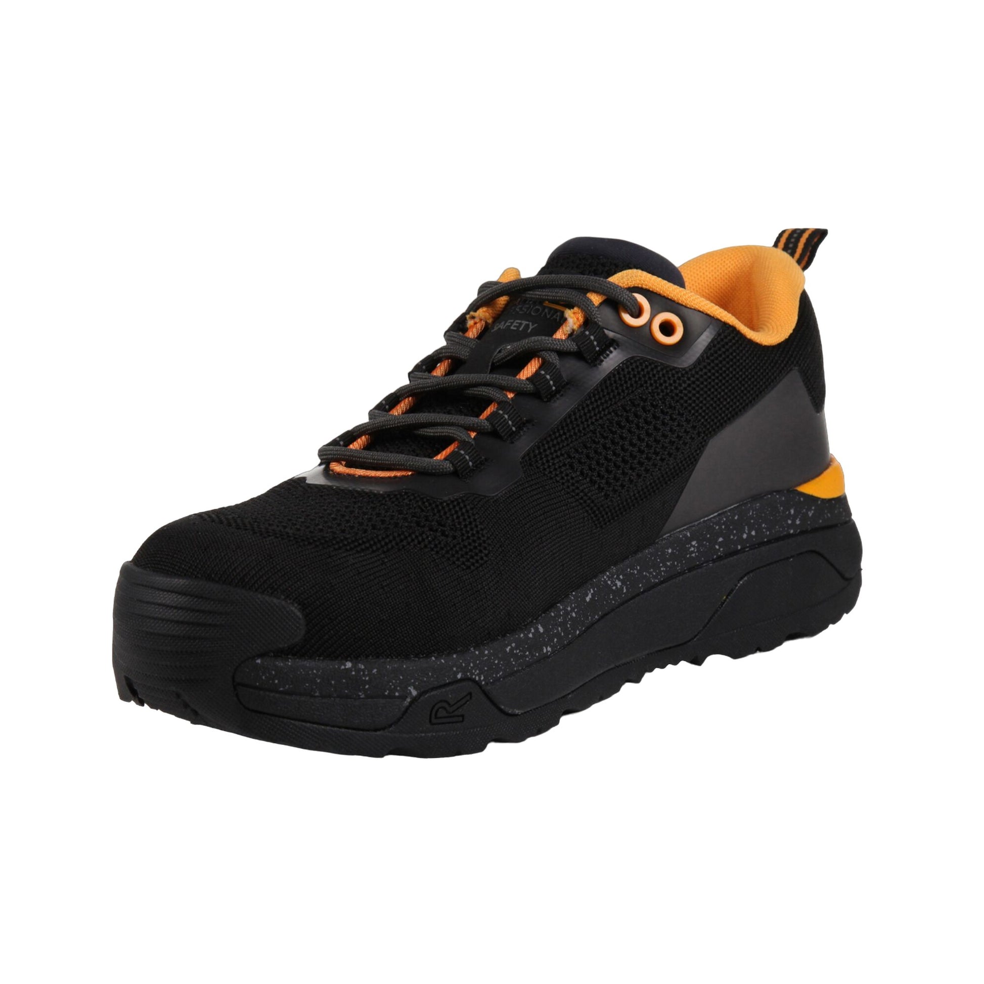 Black-Gunmetal Grey - Close up - Regatta Professional Mens Safety Boots