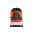 Flame Orange-Gunmetal Grey - Back - Regatta Mens Crossfort Safety Boots