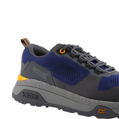 Twilight Blue-Gunmetal Grey - Pack Shot - Regatta Professional Mens Safety Boots