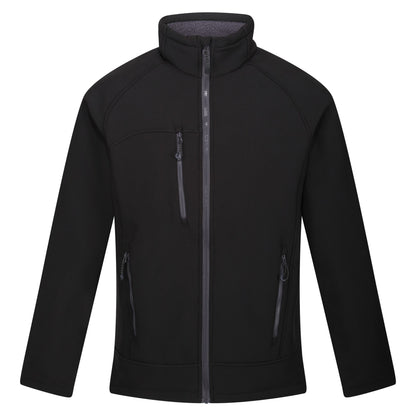 Black - Front - Regatta Professional Mens Soft Shell Jacket