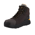 Chestnut-Black - Close up - Regatta Mens Exofort Safety Boots