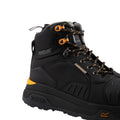 Black - Close up - Regatta Mens Exofort Safety Boots