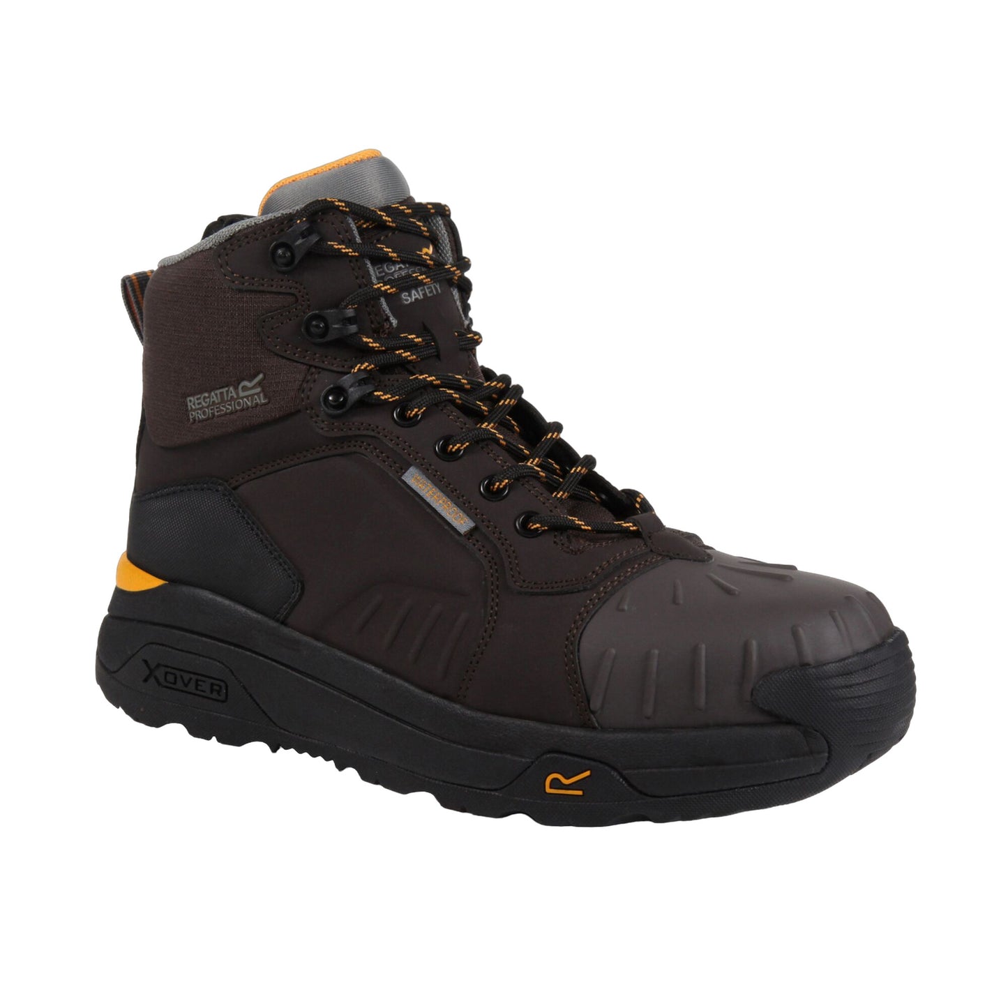 Chestnut-Black - Front - Regatta Professional Mens Safety Boots
