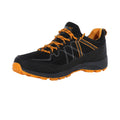Black-Flame Orange - Lifestyle - Regatta Mens Samaris Lite II Low Walking Boots