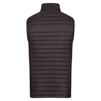 Black-Classic Red - Back - Regatta Professional Mens Quilted Hybrid Gilet