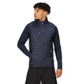 Navy-Seal Grey - Side - Regatta Mens Navigate Quilted Hybrid Gilet